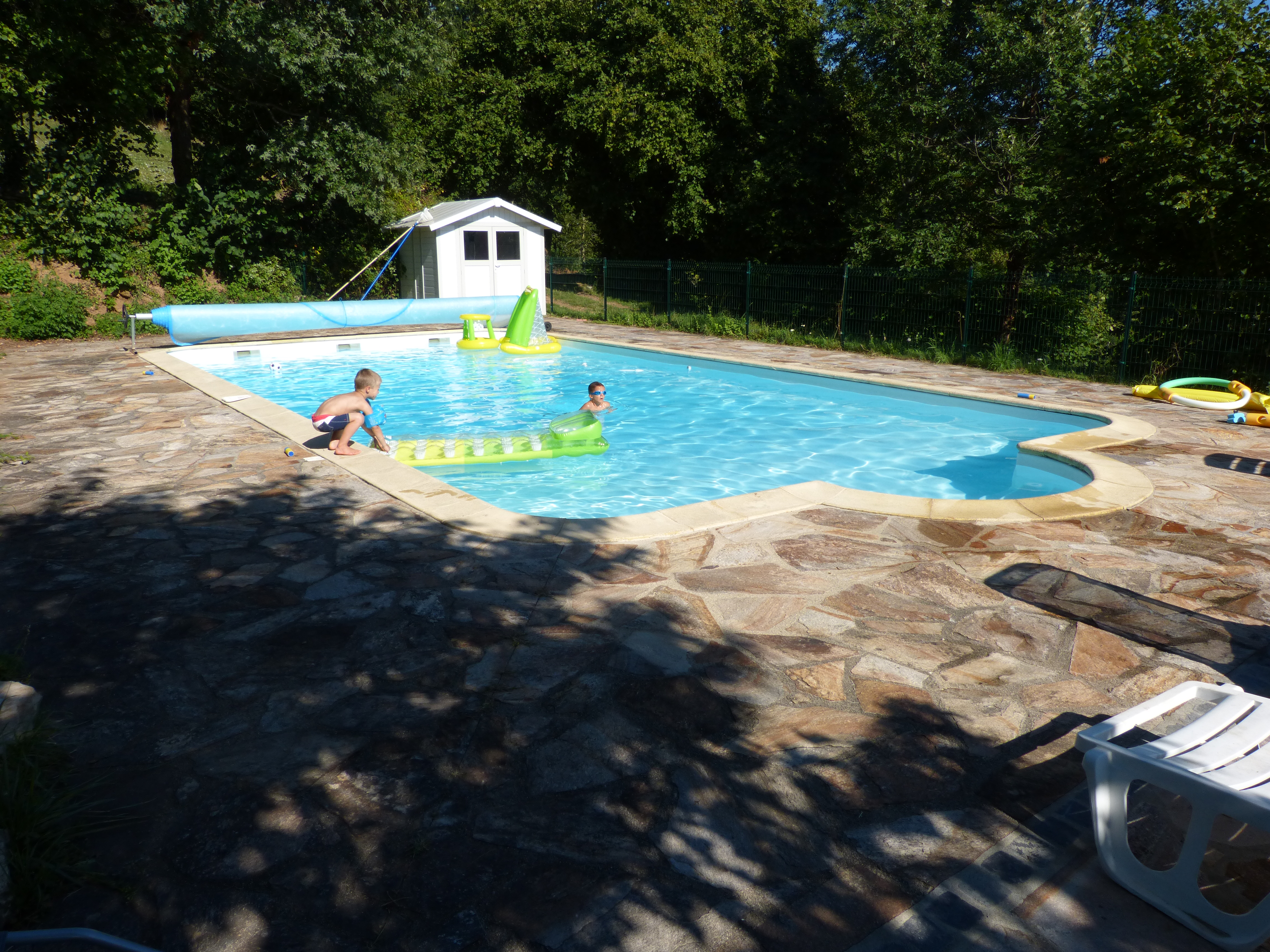 Zone piscine
