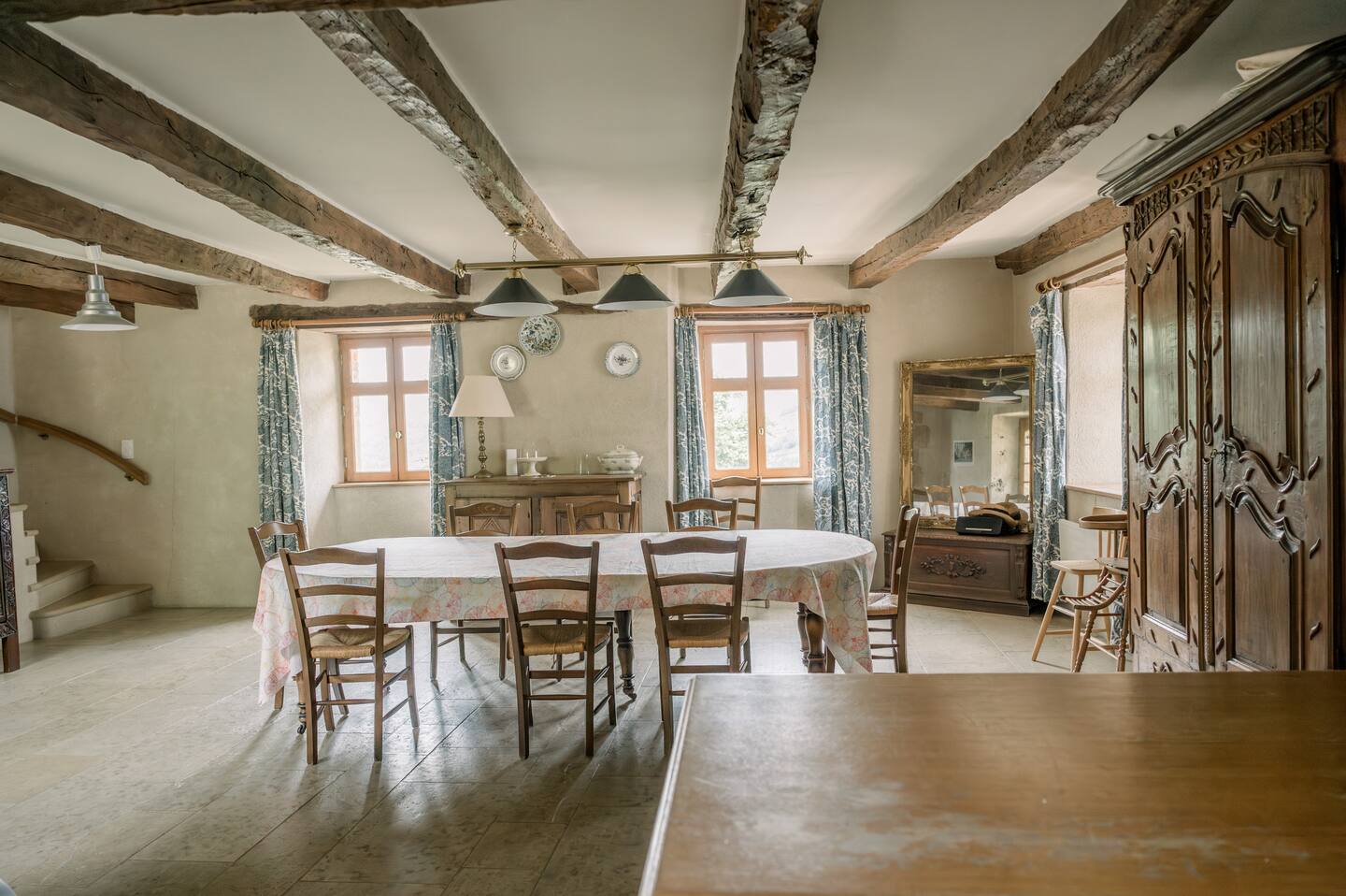 Grande salle à manger
